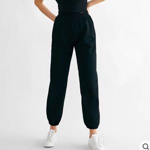 OGL Move Black double waistband Sweatpants Joggers